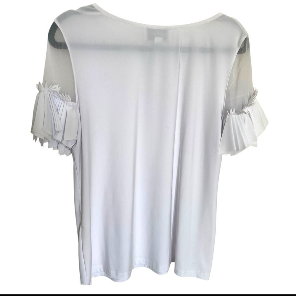 Joseph Ribkoff Women Top‎ Style 201174 White Size US 16 - Picture 2 of 8